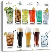 Maybe you would like to learn more about one of these? East Urban Home Leinwandbild Cocktails Long Drinks And Beer Wayfair De