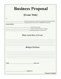 30+ Business Proposal Templates & Proposal Letter Samples
