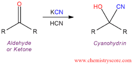 Cyanohydrin formation [CN(–)] - ChemistryScore