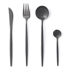 Besteck Noya Matt 16 Teilig Sklum Besteck Geschirr Salatbesteck