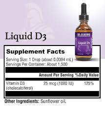 But remember how we said that supplementing with vitamin d won't likely benefit you if you aren't deficient? Gluten Free Vitamin D Supplement Liquid D3 For Low Vitamin D