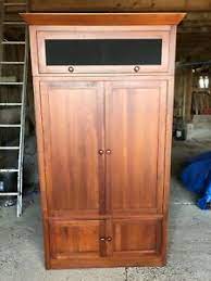 It can be used as an entertainment center or for storage. Ethan Allen American Impressions Solid Cherry Tv Media Entertainment Center Ebay
