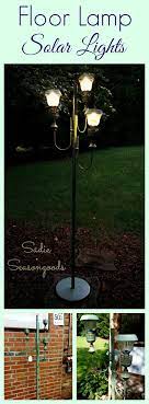Solar Floor Lamp For Outdoor Decor Solar Lights Diy Diy Outdoor Lighting Small Solar Lights
