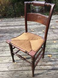 repair hitchcock chair and weave rush seat chair repair diy repair chair