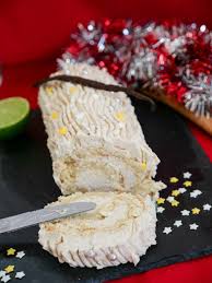 Buche De Noel A La Patate Douce Desserts Food Ice Cream