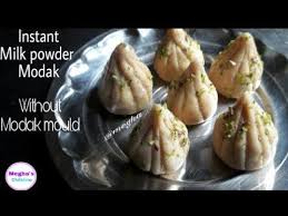 Instant Milk Powder Modak Without Modak Mould Ganesh Chaturthi Special Modak Recipe In Hindi Youtube In 2020 Modak Recipe Recipes Powdered Milk