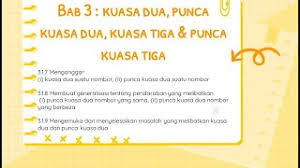 Lain kata, sesuatu nombor r yang kuasa duanya ialah x. Bab 3 Kuasa Dua Punca Kuasa Dua Kuasa Tiga Punca Kuasa Tiga Sp 3 1 7 3 1 8 3 1 9 Youtube