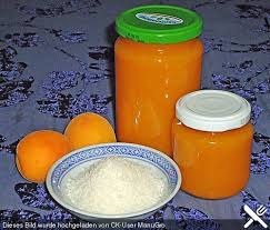 Aprikosenmarmelade Mit Kokos Rezept Mit Bild Von Streiti Aprikosen Marmelade Marmelade Marmelade Rezept