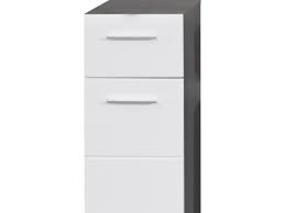 Ein badezimmer waschbecken mit unterschrank bietet genug stauraum für handtücher weiß und holz sind ein beliebtes duo nicht nur für die küchenzeile, sondern auch fürs bad. Bad Unterschrank Rauchsilber Weiss 30 Cm 1 Turig Line 0317001315