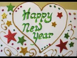 Then, fold it in half lengthwise or widthwise. How To Make Simple Greeting Cards For New Year