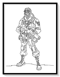 Dibujos De Fortnite Para Descargar Colorear Pintar E Imprimir Paginas Para Colorear Para Ninos Paginas Para Colorear Fortnite