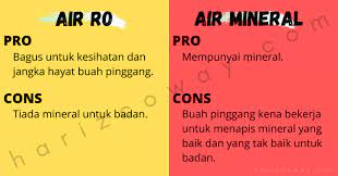 Bagi anda yang ingin menyuguhkan air mineral. Keburukan Dan Kebaikan Teknologi Tapisan Air Coway Hariz Pakar Coway
