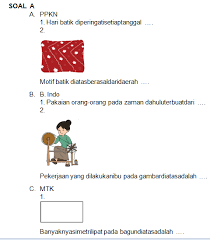 3.3 menentukan kosakata dan konsep tentang lingkungan geografis, kehidupan ekonomi, sosial, dan budaya di lingkungan sekitar dalam bahasa indonesia atau bahasa daerah melalui teks tulis, lisan, visual dan/atau eksplorasi lingkungan. Kisi Kisi Dan Soal Ph Pts Pas Kelas 3 Semester 2 Revisi 2019 Beserta Kunci Jawaban Info Pendidikan Terbaru