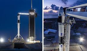The launch marks the first flight of nasa astronauts from us soil since the space shuttle … Spacex Launch Time When Is Spacex S Human Launch What Time Is Crew Dragon Launch Science News Express Co Uk