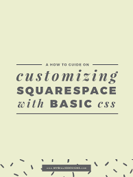 Comment below on any topics you specifically want me to cover. Customize Your Squarespace Site With Simple Css Tricks Part 3 My Billie Designs