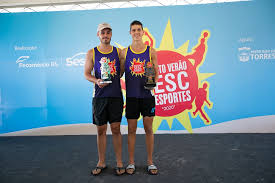 Regras oficiais de vôlei de praia. Dupla Representando Santa Vitoria Do Palmar E Campea Do Volei De Praia No Circuito Verao Sesc De Esportes 2020 Sesc Rs