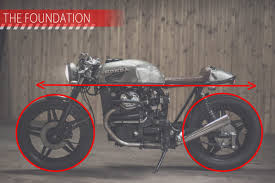 Bodi baru itu dibuat secara handmade menggunakan bahan galvanis setebal 1,2 milimeter dan dicat dengan warna kombinasi biru putih. How To Build A Cafe Racer Bike Exif