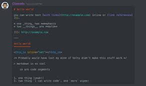 Code Block Tip Plus Markdown Text 101 Chat Formatting Bold Italic Underline Discord Discord Being Used Quotes Be Yourself Quotes