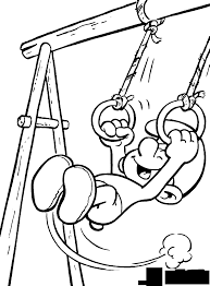 Free coloring pages printable pictures to color kids drawing ideas. The Smurfs Hefty Smurf Trains With The Rings