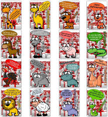 La carte papier de dromadaire, c'est un geste simple pour une belle surprise. Carte Anniversaire Animaux Lot De 16 Cartes Differentes Format Carte Pliee 3 Formats Dispos Drole De Carte Anniversaire Animaux Amazon Co Uk Stationery Office Supplies