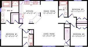 Open floor plans with few walls and an efficient use of space. Ranch