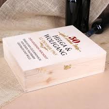 Check spelling or type a new query. Bedruckte Holzkiste Als Geschenkverpackung Zur Goldenen Hochzeit Mit Namen Datum Gluckwunschtext