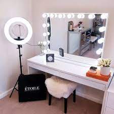 22 Feminine Makeup Room Ideas That Women Must Have 6 In 2020 Makeup Room Decor Makeup Room Design