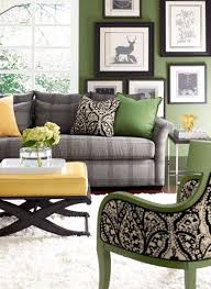 If your living room is directly connected to the kitchen, then green is a great color because it can create the visual separation between these two spaces. Hmmm Love The Grey Green Black For Living Room Color Palette With A Nice Touch Of Yellow Accent For Li Living Room Green Living Room Grey Living Room Color