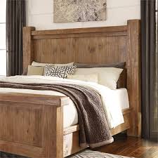 Ashley Tamilo King California King Poster Headboard In Grayish Brown Ashley Furniture Bedroom Bedroom Sets Queen Panel Headboard