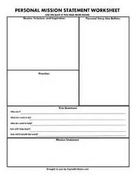 7 Habits Mission Statement Worksheet Bing Images Personal Mission Statement Mission Statement Template Personal Mission