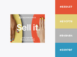 Rooms, samples, ideas, colors, inspirations, how to. 40 Eye Catching Color Combinations In Display Ads