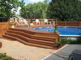 Discounted above ground deck pools swimming pool discounters has a wide varitey of new above ground deck swimming pools. 21 The Ultimate Guide To Above Ground Pool Ideas With Picture