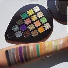 Jeffereestarcosmetics 2018 Alien Palette Swatches Jeffree Star Cosmetics Jeffree Star Jeffree Star Swatches