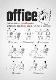 a full body workout you can do in your office chair workout at work office exercise fitness body