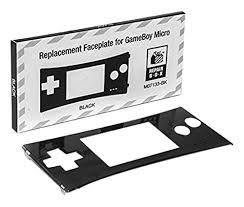 Like most nintendo consoles, the game boy micro experienced several different limited edition variants, including the famicom version seen here. Amazon Com Game Boy Micro Replacement Faceplate Black Video Games