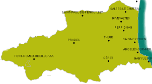 Voies de communication et transports. Pyrenees Orientales Tous Les Circuits De Randonnee