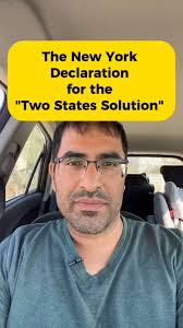 The New York Declaration for "The Two States Solution" what a sad joke  #israel #Palestine #gaza #war #conflict #UN