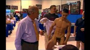 Nude male weigh in