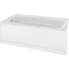 Maybe you would like to learn more about one of these? American Standard Ovation 60 In Right Drain Bathtub In Arctic White 2647 112 011 The Home Depot Tub Doors High Gloss White Custom Shower Doors