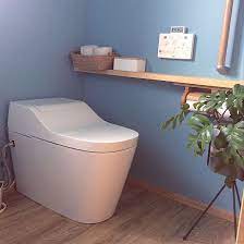 バス トイレ アラウーノ トイレ panasonic 観葉植物 などのインテリア実例 2018 07 22 09 36 52 roomclip ルームクリップ アラウーノ トイレ おしゃれ インテリア 実例