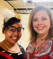 She's a blessed wife and mother of two who sounded upbeat and excited