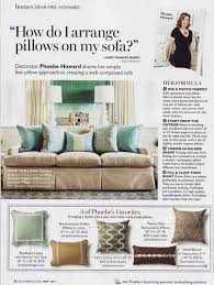 How Do I Arrange Pillows On My Sofa Mrs Howard Personal Shopper In Southern Living Magazine May 2012 Home Decor Pillows Sofa Pillows