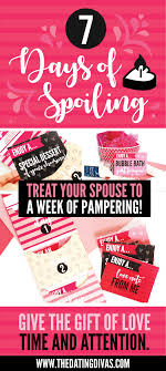 Unique Birthday Surprise Ideas For Husband Spoil Your Spouse For 7 Days A Challenge By Birthday Gifts For Husband Birthday Surprises For Him Countdown Gifts