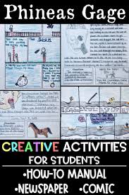Phineas Gage Activity That Lets Students Create A Newspaper Article About Phineas G Close Reading Middle School Middle School Writing Middle School Ela Lessons