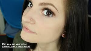 Amzn.to/39izvih if you're struggling to get yours in try this it's so easy to use! Can You Get Your Nose Pierced With A Clear Stud Piercinghome