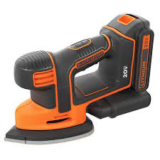 Black Decker Mouse Sander Black Decker 20 Volt Max Lithium Ion Cordless Mouse Orbital Sander Bdcms20c In 2020 Detail Sander Hand Sander Electric Sander