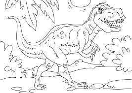 The good dinosaur eind november 2015 ging de pixar. Kleurplaat Dinosaurus Tyrannosaurus Rex Gratis Kleurplaten Om Te Printen Afb 27625