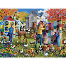 Get it as soon as wed, jun 23. Country Quilt 1000 Piece Jigsaw Puzzle Bits And Pieces Ca