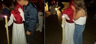 Resultado de imagen de imagenes irrespetuosas de la semana santa