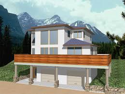 Let's face it — many lots slope downward, either toward the front (street) side or toward the rear (lake) side. House Plans And Design Modern House Plans For Sloped Lots